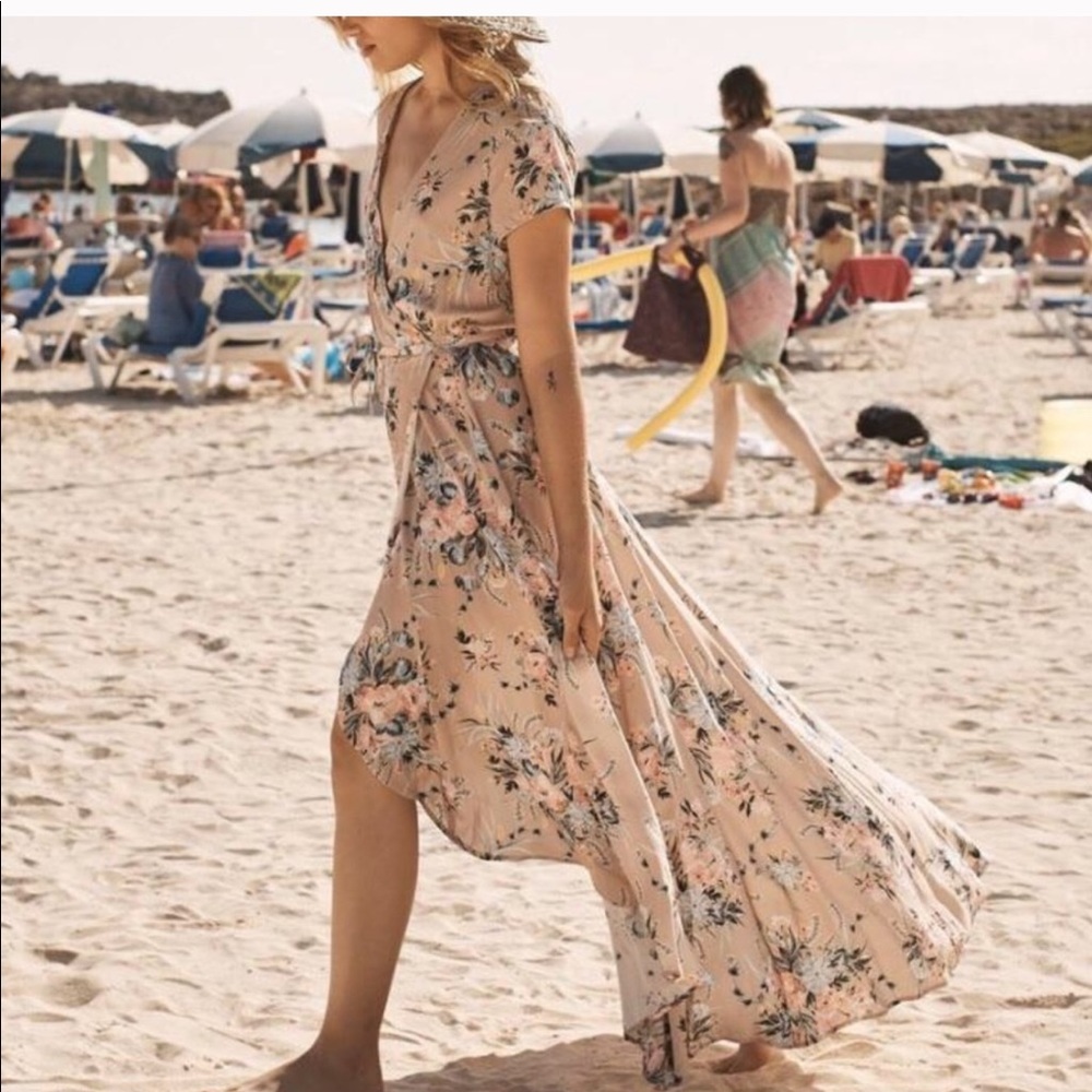 Auguste the label wrap dress